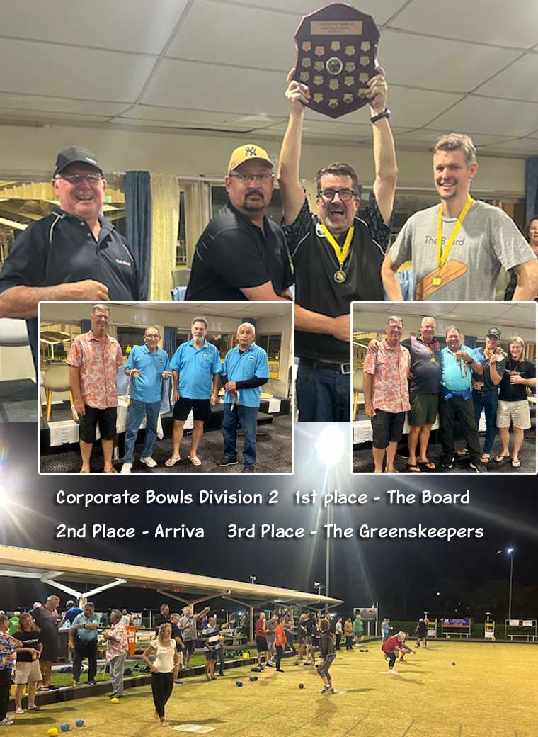 Corporate Bowls Division 2 Winners 2024 Photos
